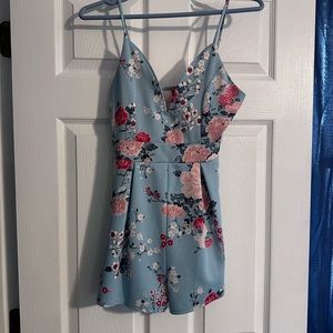 Floral Windsor Romper
